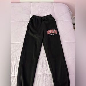 Black Brooklyn New York Sweatpants